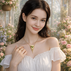 Bouquet Necklace Flower Vase