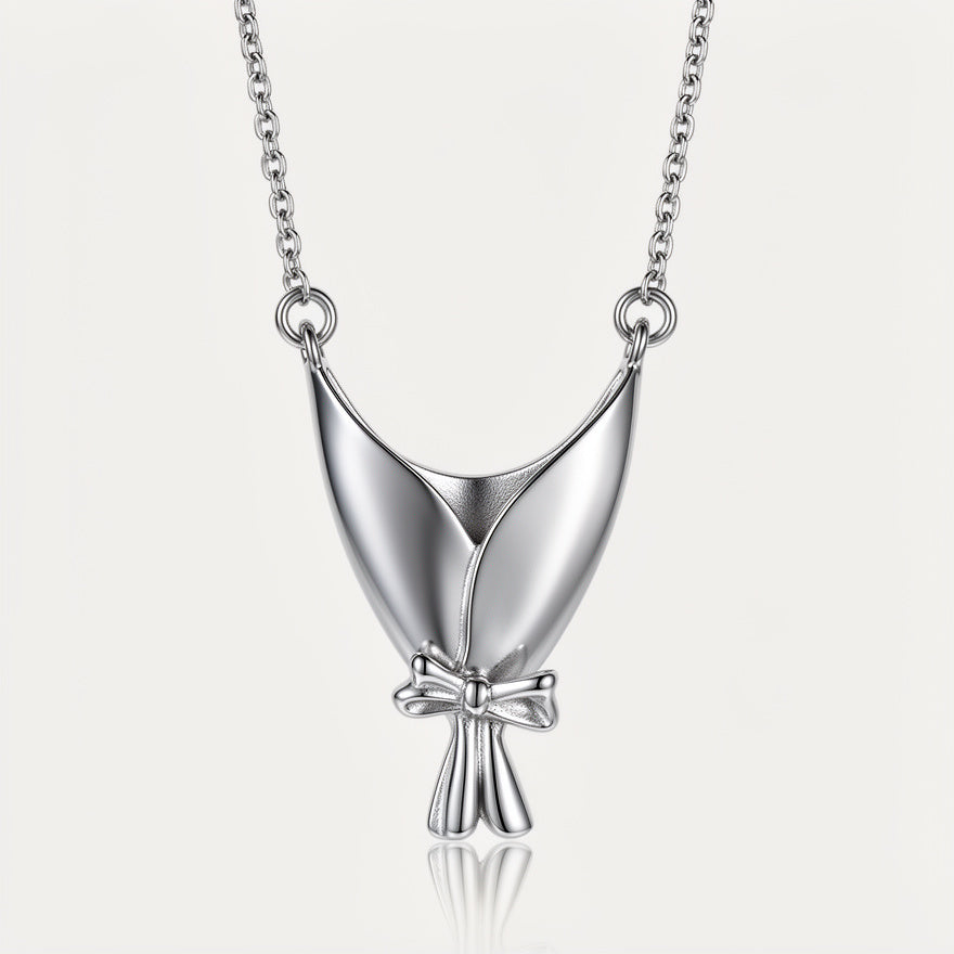 Bouquet Necklace Flower Vase